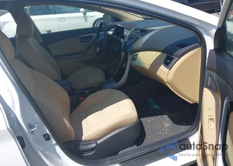 2013 Hyundai Elantra Gls из США, поврежденный, VIN 5NPDH4AEXDH272009